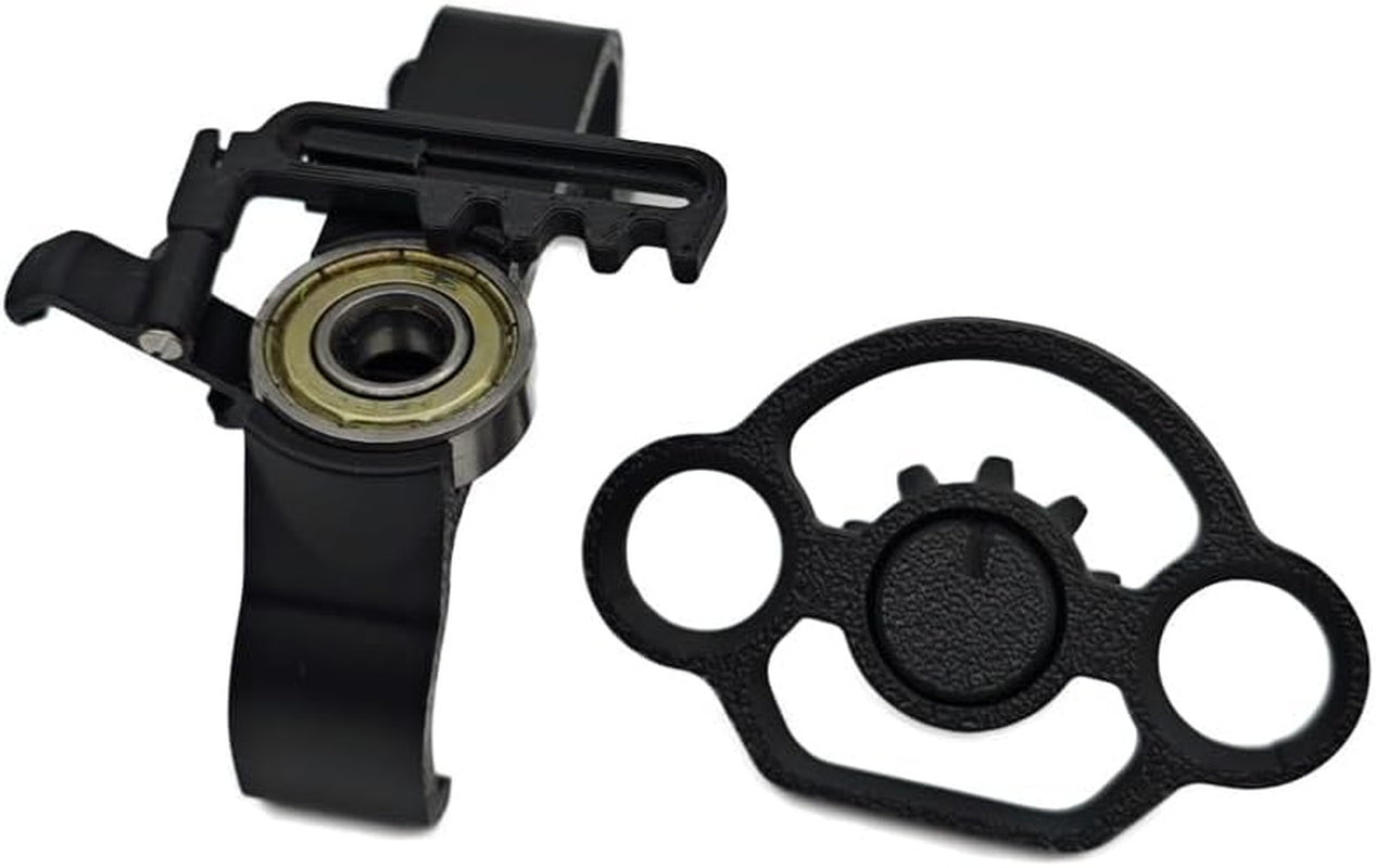 Mini Steering Wheel for PS5 and PS5 Slim Game Controller, Racing Game Auxiliary Steering Wheel Replacement 3D Printing Gaming Accessories for PS5 Controller