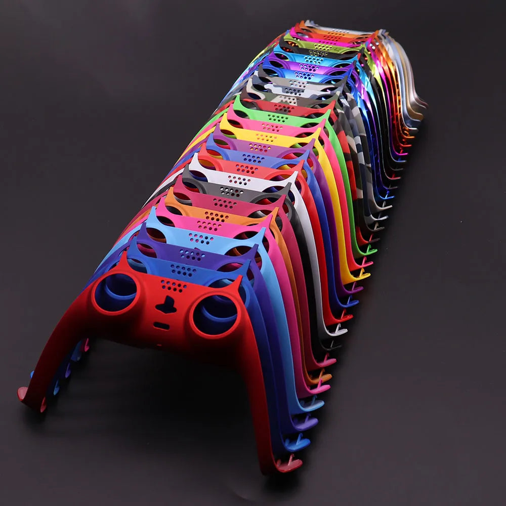 Carcasa Central Delantera Para Mando De PS5, Cubierta De Piel Para Mando, Tira Decorativa,