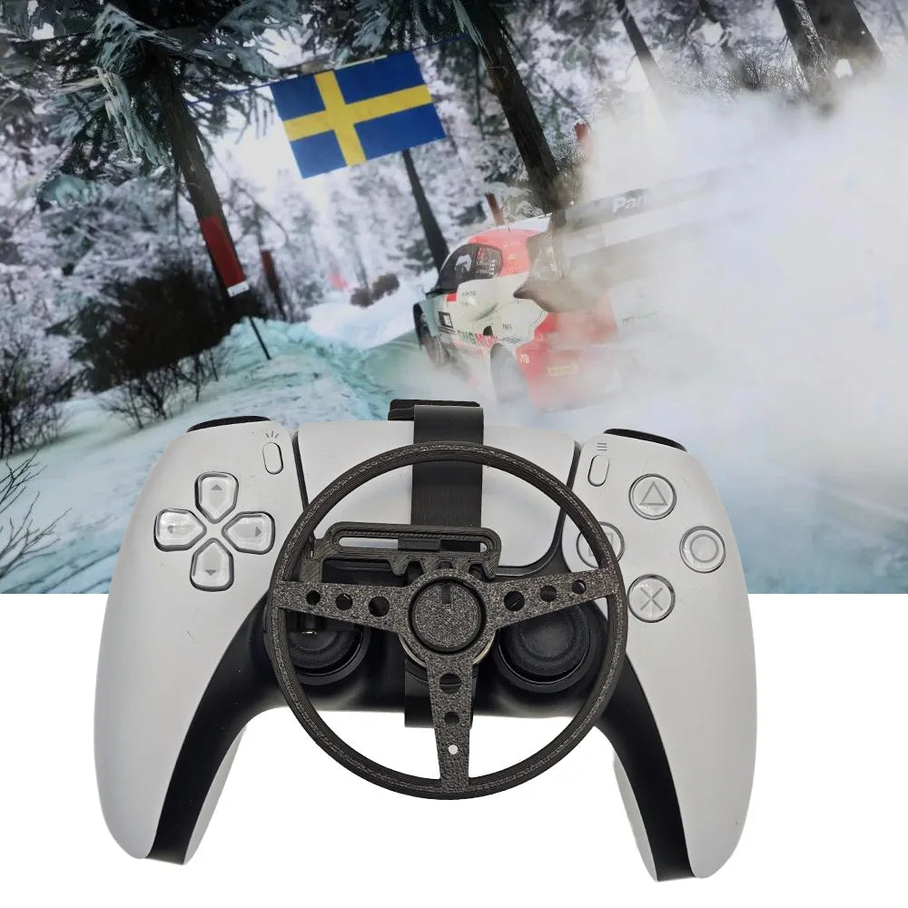 Mini Steering Wheel for Ps5/Pro for PS5 Slim Game Controller Auxiliary Game Replacement Accessories